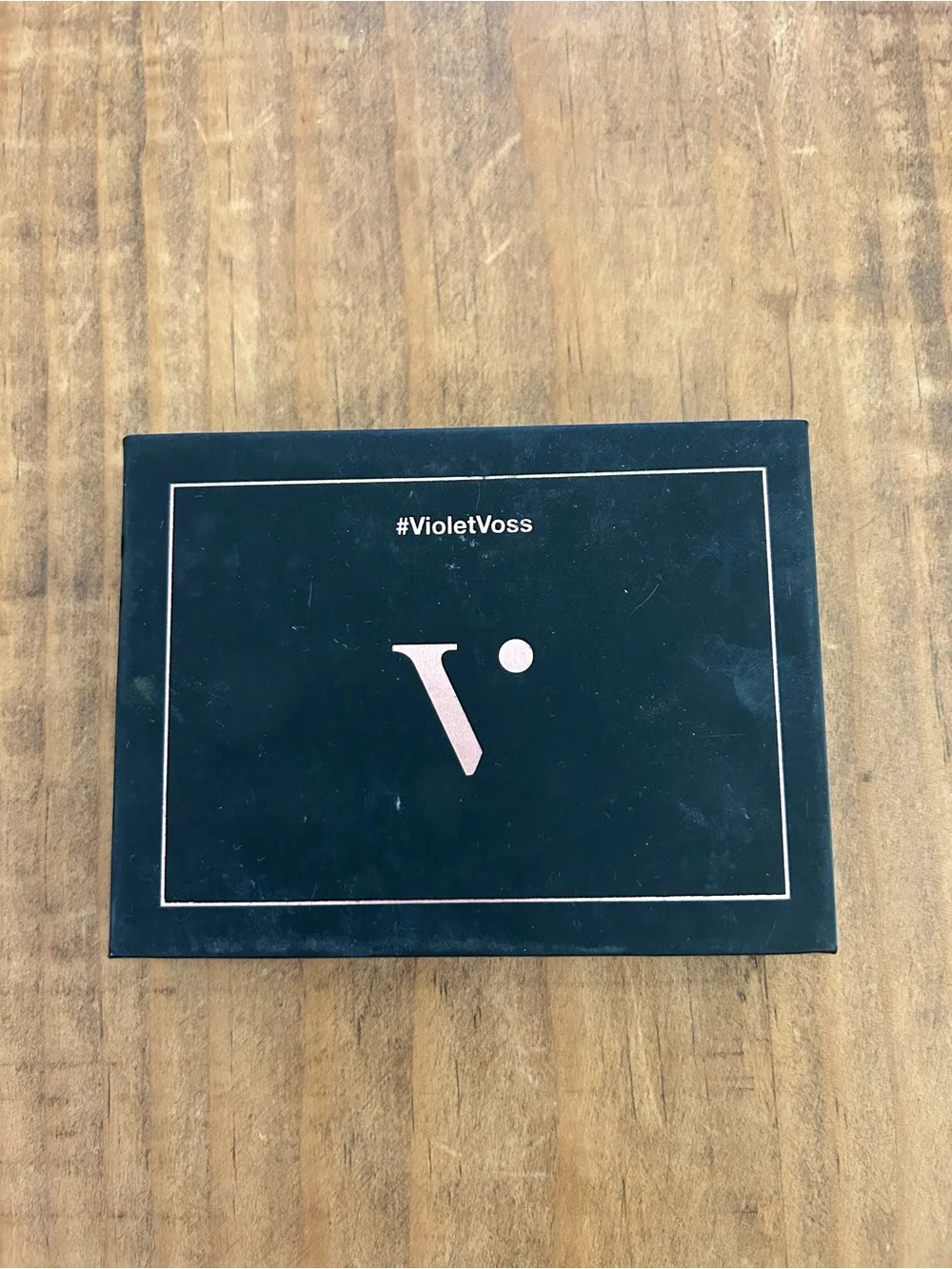 Violet Voss Eyeshadow Palette with Rose Gold Accents